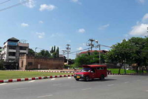 Changphuerk gate, chiang mai wonders