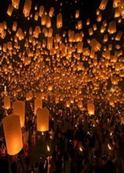 yeepeng festival, loy krathong festival