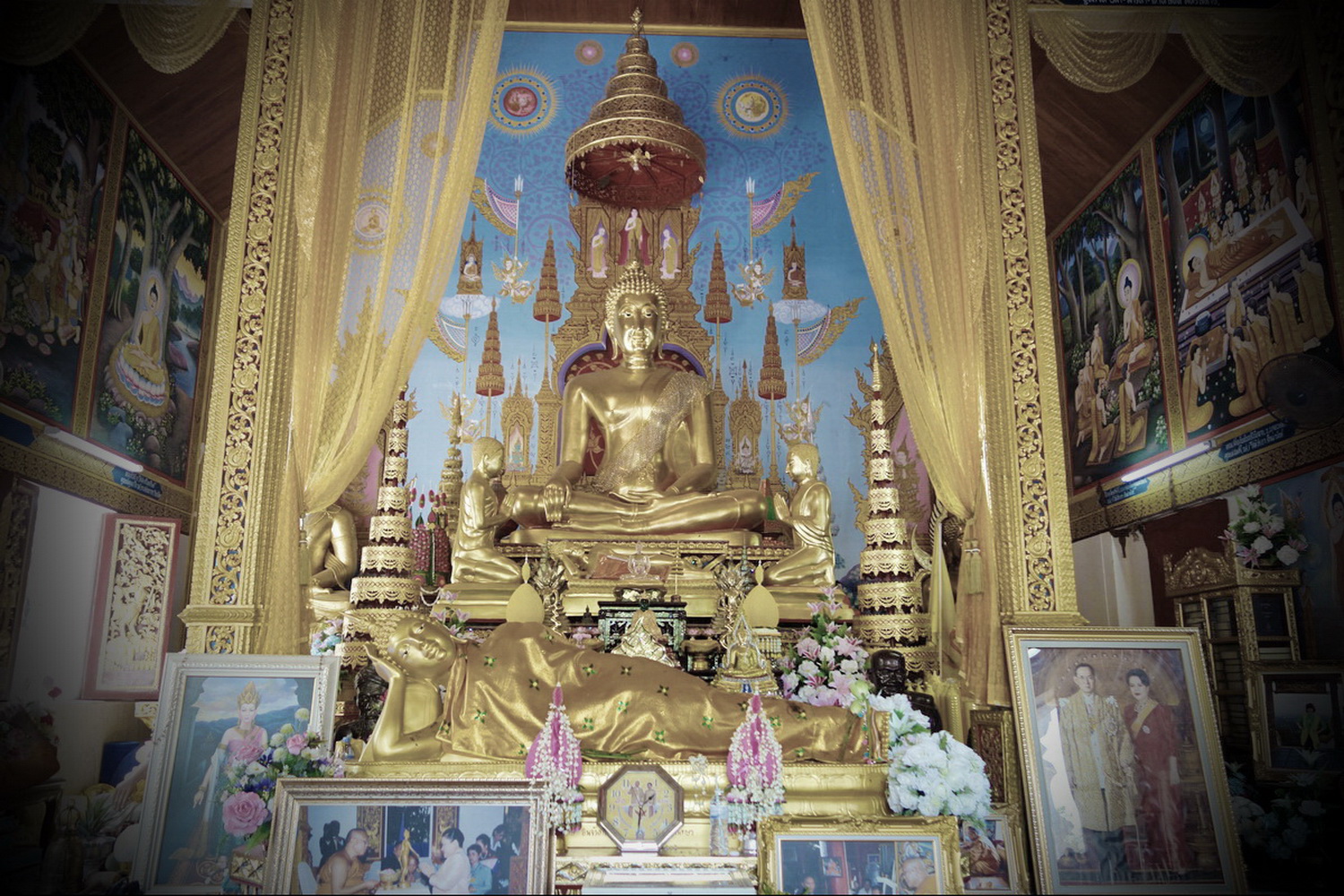 wat phrathat doi kham, phrathat doi kham temple, doi kham temple, pharthat doi kham