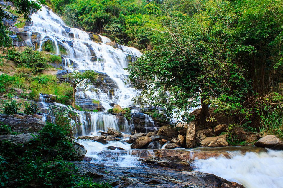 mae-ya waterfall, mae ya waterfall