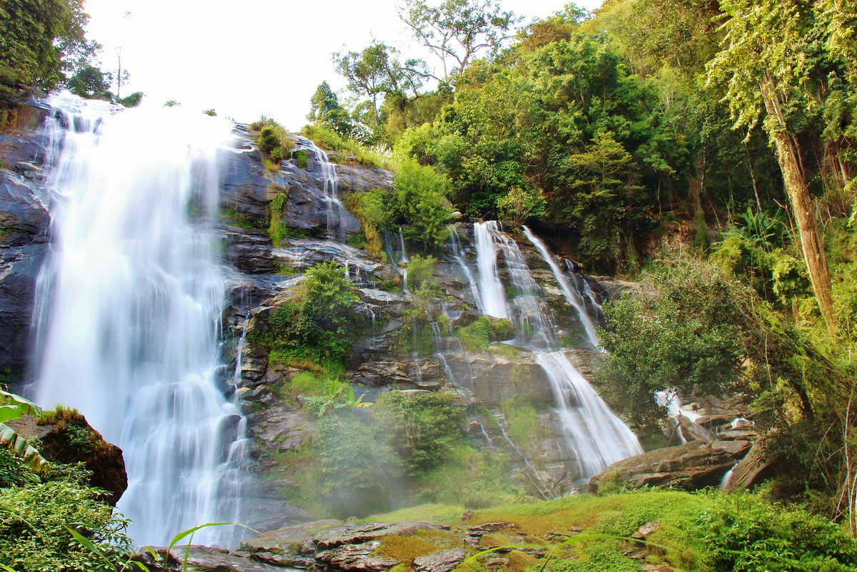 warachirathan waterfall, doi inthanon, doi inthanon national park