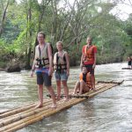 chiang mai bamboo rafting, bamboo rafting, bamboo rafting mae wang, bamboo rafting maewang