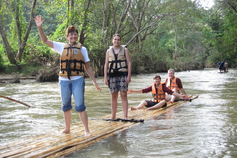 chiang mai bamboo rafting, bamboo rafting, bamboo rafting mae wang, bamboo rafting maewang