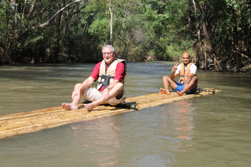 bamboo rafting adventure, bamboo rafting, chiang mai bamboo rafting