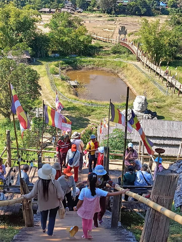 su tong pae bridge, su tong pae bamboo bridge, su tong pae, sutongpae bridge, sutongpae bamboo bridge