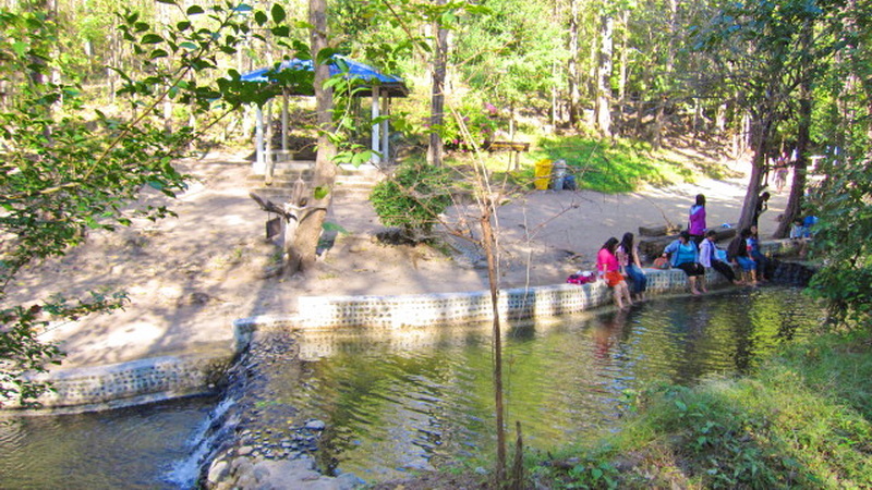 tha pai hot spring, pong nam ron tha pai, ta pai hot spring, tha pai hot springs