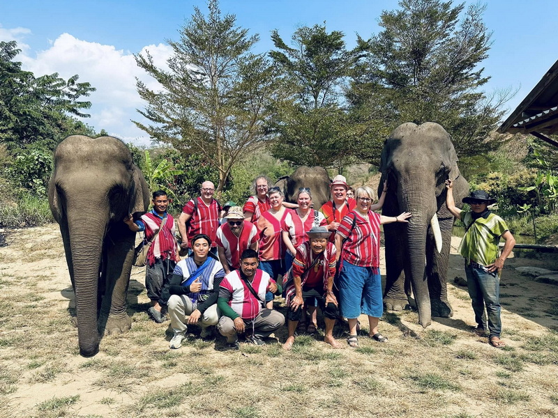 Elephant Family Chiang Rai, half day elephant chiang rai, elephant sanctuary chiang rai, karen ruammit elephant camp, chiang rai elephant bathing tour, elephant experience chiang rai, ethical elephant tour chiang rai, elephant feeding chiang rai, chiang rai elephant half day tour