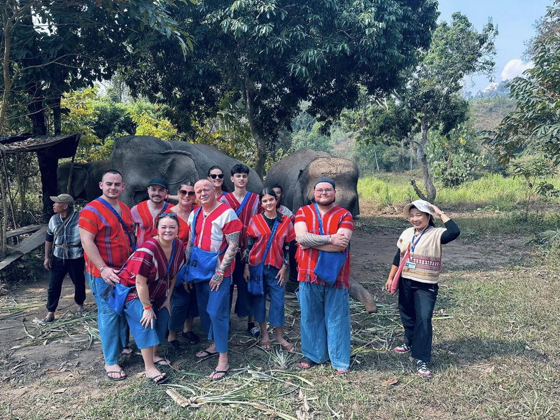 Elephant Family Chiang Rai, half day elephant chiang rai, elephant sanctuary chiang rai, karen ruammit elephant camp, chiang rai elephant bathing tour, elephant experience chiang rai, ethical elephant tour chiang rai, elephant feeding chiang rai, chiang rai elephant half day tour