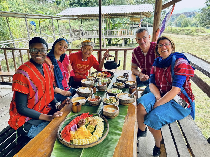 Elephant Family Chiang Rai, half day elephant chiang rai, elephant sanctuary chiang rai, karen ruammit elephant camp, chiang rai elephant bathing tour, elephant experience chiang rai, ethical elephant tour chiang rai, elephant feeding chiang rai, chiang rai elephant half day tour